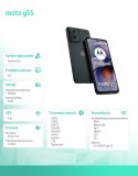 Smartfon moto g55 5G 8/256GB Grey z kompletem akcesoriów w zestawie