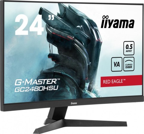 Monitor 24 cale GC2480HSU-B1,VA,180HZ,1500R,USBx2,0,5ms,300cd