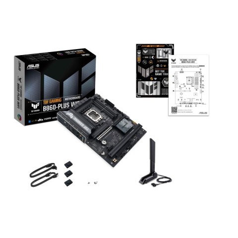 Płyta główna TUF GAMING B860-PLUS WIFI s1851 4DDR5 USBC ATX Płyta główna TUF GAMING B860-PLUS WIFI s1851 4DDR5 USBC ATX