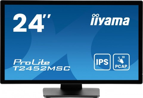 Monitor 24 cale T2452MSC-B1AG 10 PKT. POJ,IPS,HDMI,DP,2x1W,7H,2xUSB, 400cd/m2,AG-(Anti Glare) Monitor 24 cale T2452MSC-B1AG 10 PKT. POJ,IPS,HDMI,DP,2x1W,7H,2xUSB, 400cd/m2,AG-(Anti Glare)