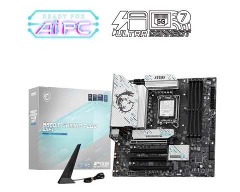 Płyta główna B860M GAMING PLUS WIFI s1851 4DDR5 ATX Płyta główna B860M GAMING PLUS WIFI s1851 4DDR5 ATX