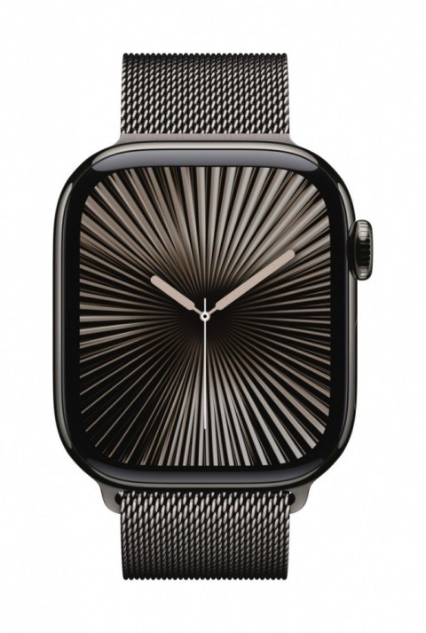 Watch Series 10 GPS + Cellular, koperta 46 mm z tytanu w kolorze łupkowym z bransoletą mediolańską w kolorze łupkowym - rozmiar 