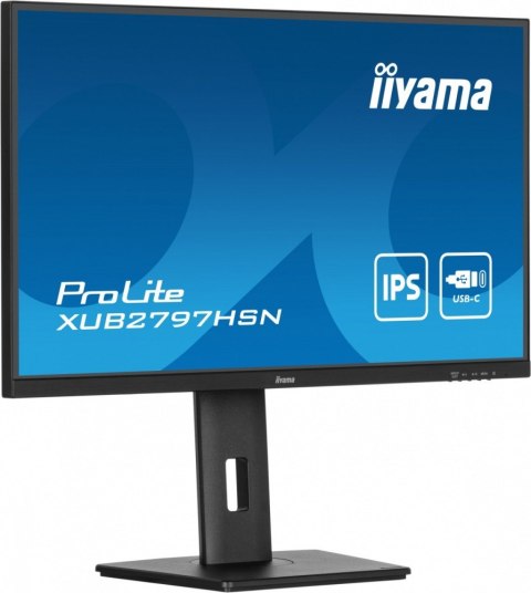 Monitor 27 cali XUB2797HSN-B2 IPS,FHD,USB-C Dock,HAS,300cd /5y/ Monitor 27 cali XUB2797HSN-B2 IPS,FHD,USB-C Dock,HAS,300cd /5y/