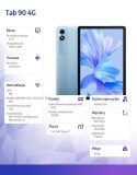 Tablet TAB 90 4G 10,92" 8/128GB niebieski