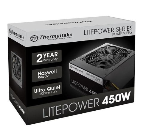 Litepower II Black 450W (Active PFC, 2xPEG, 120mm) Litepower II Black 450W (Active PFC, 2xPEG, 120mm)