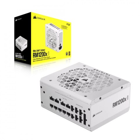 Zasilacz RM1200X SHIFT 80+ GOLD ATX WHITE Zasilacz RM1200X SHIFT 80+ GOLD ATX WHITE