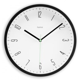 Zegar ścienny Capri 25 cm Czarny