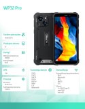 Smartfon WP32 Pro 4G 6/256GB IP69K czarny
