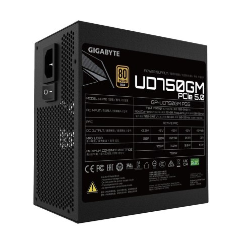 Zasilacz UD750GM PG5 750W 80PLUS GOLD ATX Zasilacz UD750GM PG5 750W 80PLUS GOLD ATX