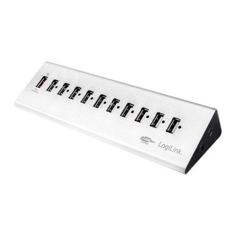 Hub biurkowy 10xUSB 2.0 z zasilaczem Hub biurkowy 10xUSB 2.0 z zasilaczem