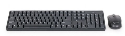 Zestaw klawiatura + mysz czarny, bezprzewodowy Zestaw klawiatura + mysz czarny, bezprzewodowy
