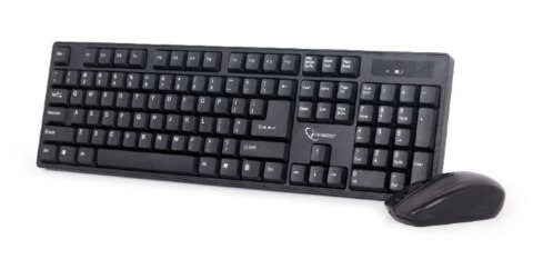 Zestaw klawiatura + mysz czarny, bezprzewodowy Zestaw klawiatura + mysz czarny, bezprzewodowy