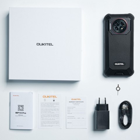 Smartfon WP19 Pro 8/256 GB czarny Smartfon WP19 Pro 8/256 GB czarny