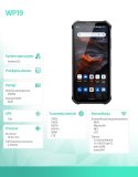 Smartfon WP19 8/256GB czarny