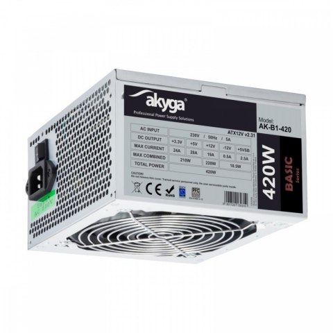 Zasilacz ATX AK-B1-420 420W Zasilacz ATX AK-B1-420 420W