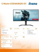 Monitor G-Master 34 cale GCB3484WQSU-B1,VA,UWQHD,180Hz, HDR400, 1500R, 21:9, 0.4ms, 500cd/m2, 2x5W, USB-c, PiP