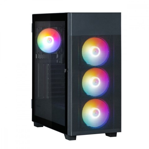 Obudowa S5 NEO Black ATX Mid Tower FRGB Fan x4 Obudowa S5 NEO Black ATX Mid Tower FRGB Fan x4