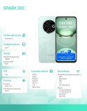 Smartfon Spark 30C 6/128 Magic Skin Green