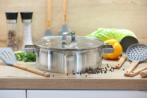 Garnek z pokrywką 26 cm Mistral 4,5 L BR-7351 Garnek z pokrywką 26 cm Mistral 4,5 L BR-7351