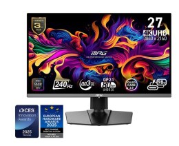Monitor MPG 272URX QD-OLED LED/UHD/FLAT/240Hz/26.5cala/Black