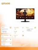 Monitor Q27G42XE 27 cali Fast IPS 180Hz HDMIx2 DP