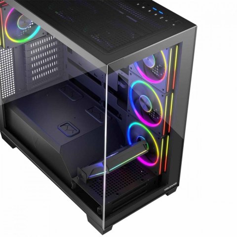 Obudowa PC STELLAR 8F ARGB 10 Czarna Obudowa PC STELLAR 8F ARGB 10 Czarna