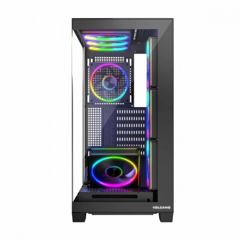 Obudowa PC STELLAR 8F ARGB 10 Czarna Obudowa PC STELLAR 8F ARGB 10 Czarna