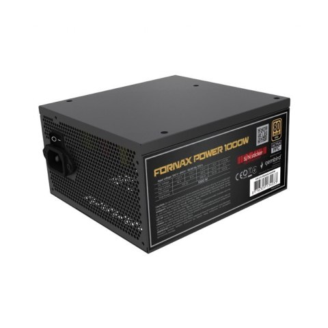 Zasilacz komputerowy Fornax Power 1000W aktywny PFC wentylator 12 cm 80+Gold Zasilacz komputerowy Fornax Power 1000W aktywny PFC wentylator 12 cm 80+Gold
