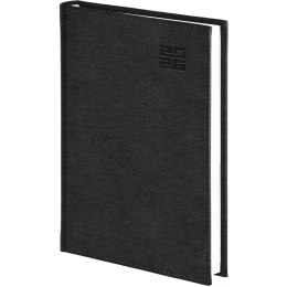 Kalendarz B5 Aluminium STANDARD tygodniowy z notesem p.biały 237 B5TNB czarny Wokół Nas