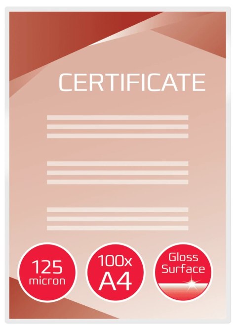 Folia do laminacji GBC A4 125mic (100szt) EZ 3200723