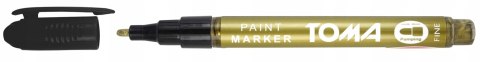 Marker olejowy F złoty 1,5mm TO-441 TOMA