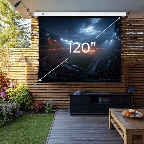 Ekran elektryczny z naciągiem Premium MC-993