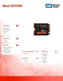 Dysk SSD Black 500GB SN770M M2 2230