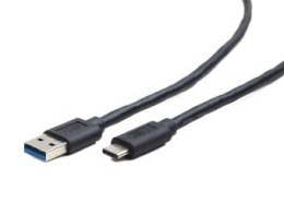 Kabel USB 3.0 typ C AM/CM/0.5m/czarny