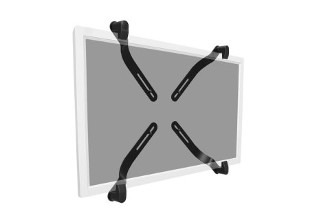 Adapter do LCD bez otworów w standardzie VESA, max. 30", max. obciążenie 8kg Adapter do LCD bez otworów w standardzie VESA, max. 30", max. obciążenie 8kg