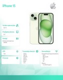 IPhone 15 256GB - Zielony
