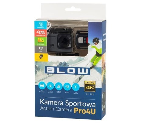 Rejestrator ACTION CAMERA Pro4U 4K WiFi Rejestrator ACTION CAMERA Pro4U 4K WiFi