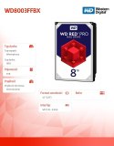 HDD Red Pro 8TB 3,5'' 256MB SATAIII/7200rpm