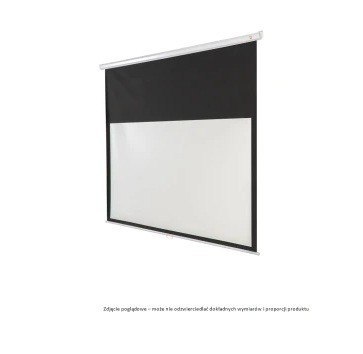 Ekran ścienny ręczny Cinema 200 (16:9, 200x200cm, powierzchnia biała, matowa)
