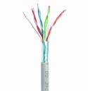 Kabel FTP-ekranowany KAT 5e drut aluminiowo-miedziowy 305m
