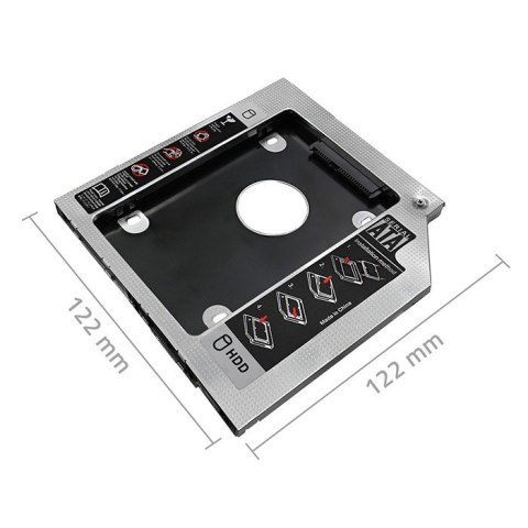 Kieszeń na drugi dysk | 2.5 HDD | 9,5mm