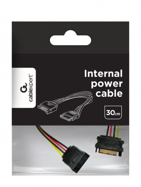 Przedłużacz SATA M/F 15PIN 30cm