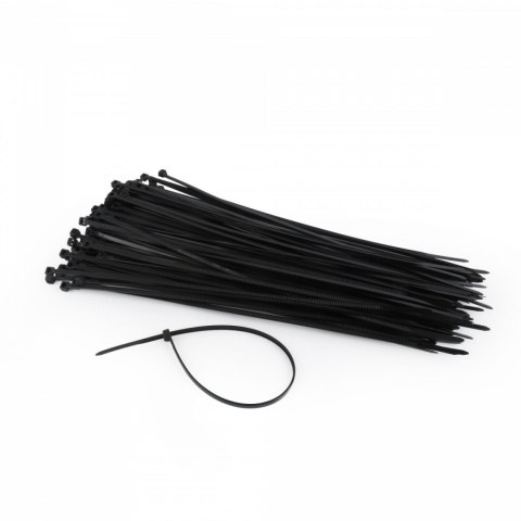 Opaska zaciskowa nylon 25cm/3.6mm (100szt) czarna