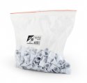 Osłonka na wtyk RJ45 100 sztuk/biała