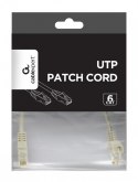 Patch cord Kat.6 UTP 0.25m szary