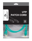 Patch cord Kat.6 UTP 1m zielony