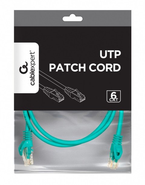 Patch cord Kat.6 UTP 2m zielony