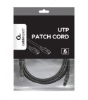 Patch cord Kat.6 UTP 3m czarny