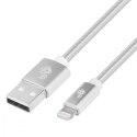 Kabel Lightning-USB 1.5m srebrny MFi