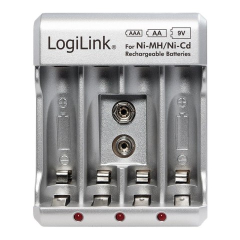 Ładowarka do akumulatorów Ni-Mh, Ni-Cd, AA, AAA, 9V Ładowarka do akumulatorów Ni-Mh, Ni-Cd, AA, AAA, 9V